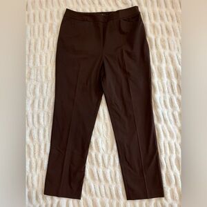 Lafayette 148 New York‎ Brown Dress Pants Size 12